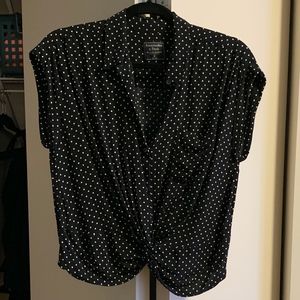 Abercrombie knot-front shirt